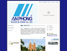 Tablet Screenshot of anphongtourist.com